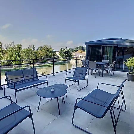 La Terrasse Du Canal, Pour 5 Personnes Appartement La Redorte